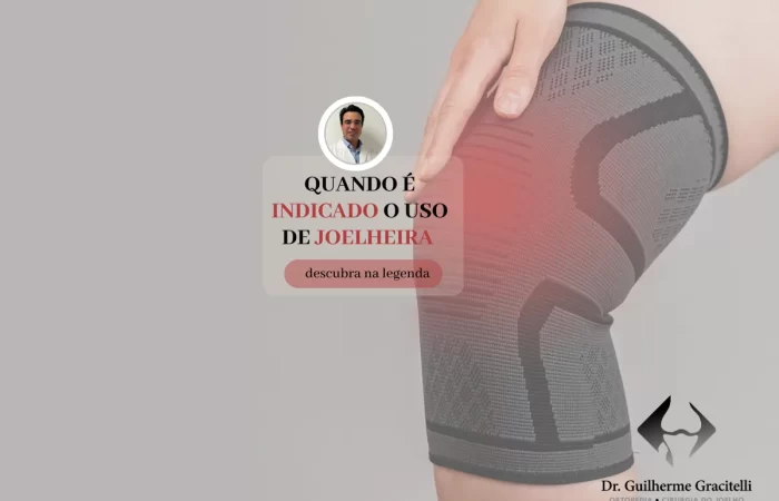 Quando é indicado o uso da joelheira